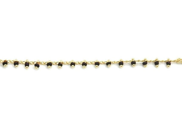 Bracelet Mykonos petite perle noire