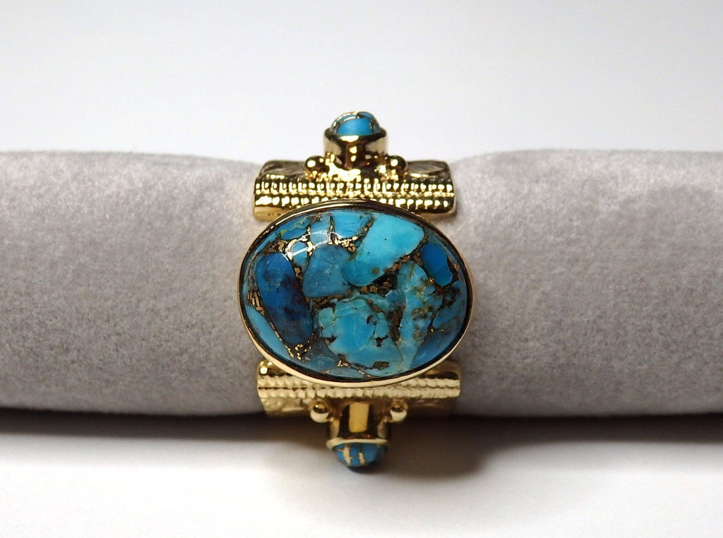 Bague Byzance Turquoise